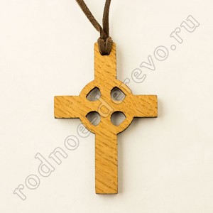 Кельтский крест из дуба
